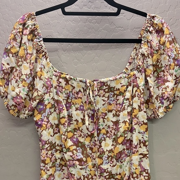 SANCTUARY Fresh Breeze Dress Sunny Field Floral Collage - Picture 6 of 10